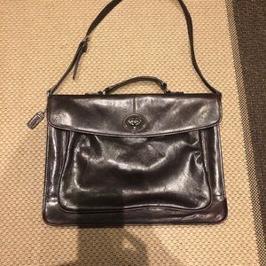 Danier leather briefcase